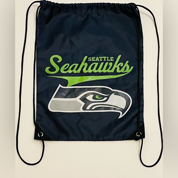 Seattle Seahawks Football drawstring Backpacks NFL - Picture 1 of 2